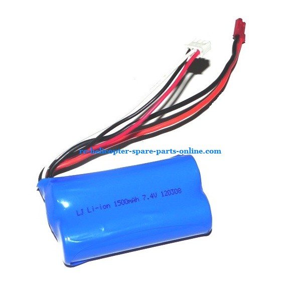 SH 8830 helicopter spare parts todayrc toys listing battery 7.4V 1500Mah JST plug
