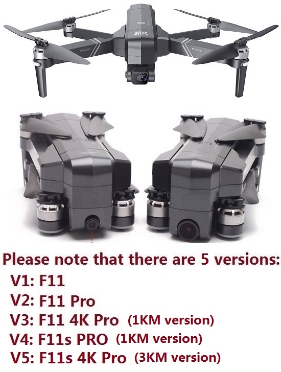 SJRC F11 & F11 Pro & F11 4K Pro & F11s PRO & F11s 4K Pro
