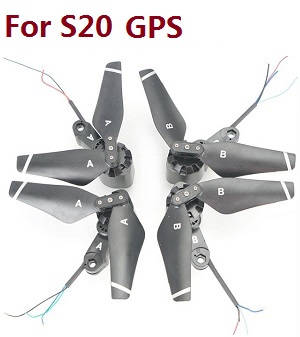 SMRC S20 And S20 GPS RC quadcopter drone spare parts todayrc toys listing side bar and motors set (For S20 GPS)