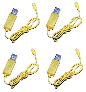Syma S100 mini RC Helicopter spare parts todayrc toys listing USB charger wire 4pcs