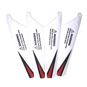 Syma S107H RC Helicopter spare parts todayrc toys listing main blades (Red)