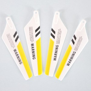 Syma S107H RC Helicopter spare parts todayrc toys listing main blades (Yellow)
