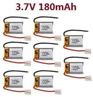Syma S107H RC Helicopter spare parts todayrc toys listing 3.7V 180mAh battery 8pcs