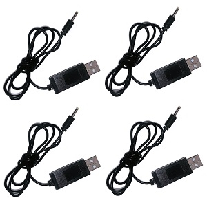 Syma S107H RC Helicopter spare parts todayrc toys listing USB charger wire 4pcs