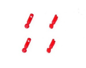 Syma S107H RC Helicopter spare parts todayrc toys listing fixed set of tail support bar (Red) - Click Image to Close