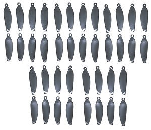 Syma W3 X35 RC drone quadcopter spare parts propellers main blades (Black) 5sets