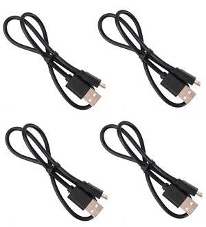 Syma W3 X35 RC drone quadcopter spare parts USB charger wire 4pcs