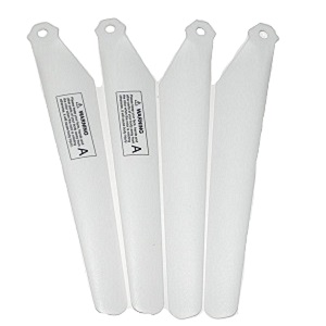 MJX T04 T604 T-64 RC helicopter spare parts todayrc toys listing main blades White 1set