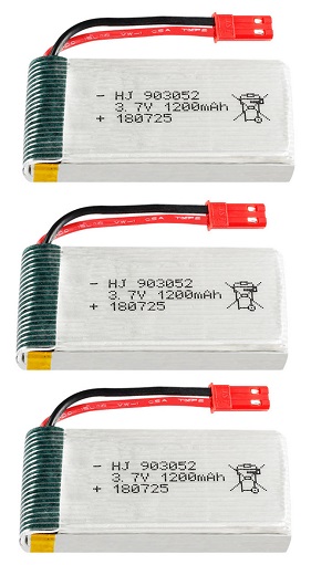 MJX T04 T604 T-64 RC helicopter spare parts todayrc toys listing 3.7V 1200mAh battery 3pcs