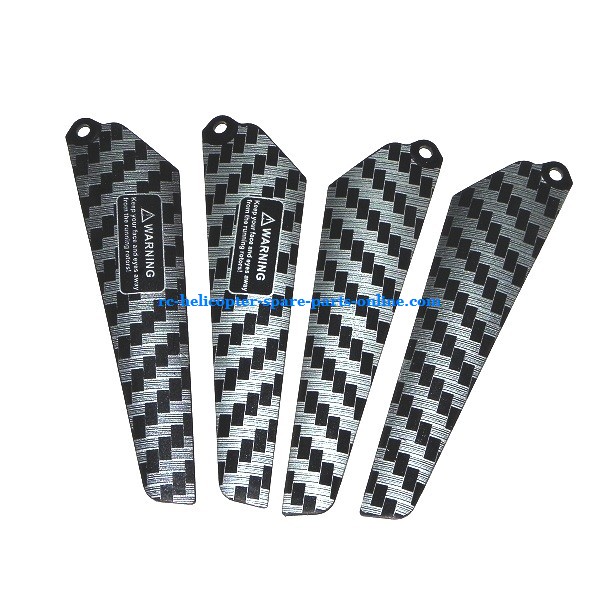 MJX T20 T620 RC helicopter spare parts todayrc toys listing main blades (2x upper + 2x lower)