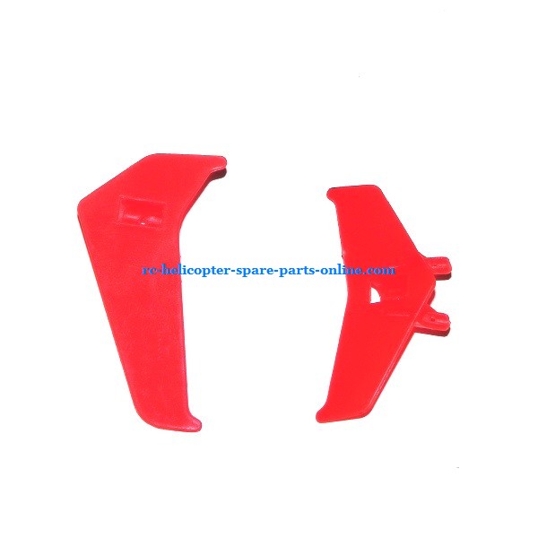 MJX T20 T620 RC helicopter spare parts todayrc toys listing tail decorative set (Red)