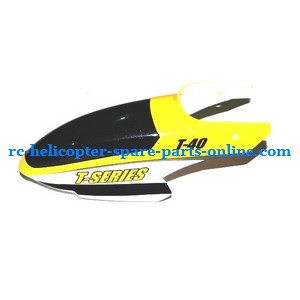 MJX T40 T640 T40C T640C RC helicopter spare parts todayrc toys listing head cover yellow