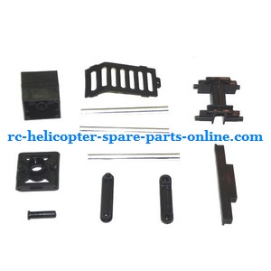 MJX T40 T640 T40C T640C RC helicopter spare parts todayrc toys listing tail tube fixed + frame fixed set