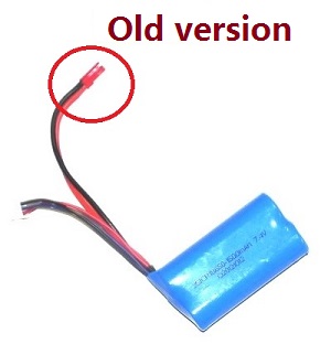 MJX T55 T655 RC helicopter spare parts todayrc toys listing battery 7.4V 1500MaH (Old version) Red plug