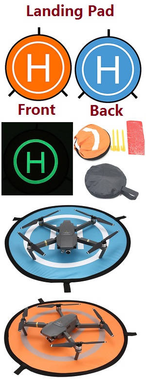 C129 firefox helicopter Universal Fast-fold Landing Pad Drone And Helicopter Parking Apron Foldable Pad