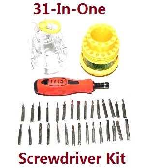 1*31-in-one Screwdriver kit package