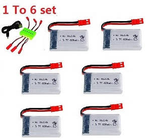 UDI U13 U13A helicopter spare parts todayrc toys listing 1 To 6 charger set + 6* 3.7V 600mAh battery set
