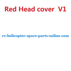 UDI U23 helicopter spare parts todayrc toys listing head cover (Red V1)