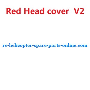 UDI U23 helicopter spare parts todayrc toys listing head cover (Red V2)