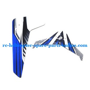 UDI U23 helicopter spare parts todayrc toys listing tail decorative set (Blue)