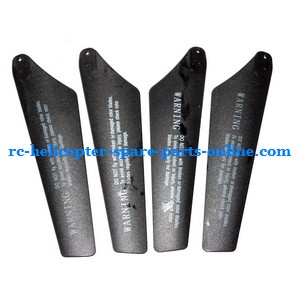 UDI U813 U813C helicopter spare parts todayrc toys listing main blades (2x upper + 2x lower)