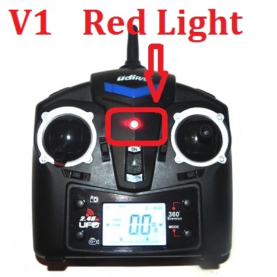 UDI U816 U816A UFO spare parts todayrc toys listing transmitter (V1 Red light)