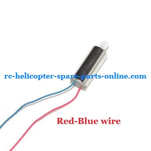 UDI RC U818A U817 U817A U817C UFO spare parts todayrc toys listing main motor Red-Blue wire