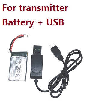 UDI RC U842-1 U818SW quadcopter spare parts todayrc toys listing battery and USB wire for FPV transmitter