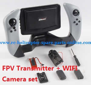 UDI RC U842 U842-1 U842 WIFI U818S U818SW quadcopter spare parts todayrc toys listing FPV transmitter + WIFI camera set