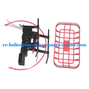 WLtoys WL V388 helicopter spare parts todayrc toys listing basket functional components + bottom board + undercarriage (set)