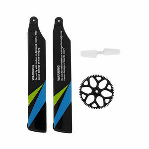 Wltoys WL V911S RC Helicopter spare parts todayrc toys listing main blades + tail blade + main gear