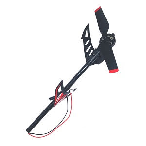 Wltoys XK V912-A RC Helicopter spare parts todayrc toys listing tail motor + tail motor deck + tail blade + tail tube + tail decorative set