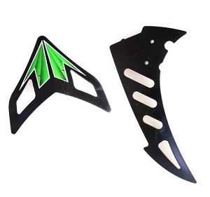Wltoys XK V912-A RC Helicopter spare parts todayrc toys listing tail decorative set (Green)