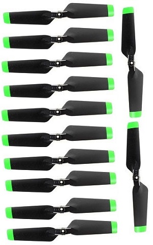 Wltoys XK V912-A RC Helicopter spare parts todayrc toys listing tail blade (Black-Green) 12pcs