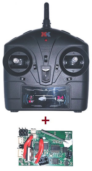 Wltoys XK V912-A RC Helicopter spare parts todayrc toys listing transmitter + PCB board set - Click Image to Close
