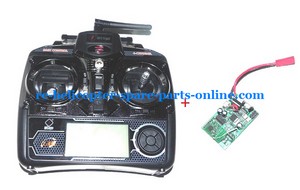 WLTOYS WL v912 helicopter spare parts todayrc toys listing transmitter + PCB board (set)