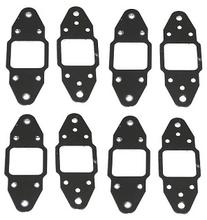 Wltoys V913-A XKS WL Tech XK V913-A RC Helicopter spare parts upper and lower aluminum sheets of the main blade grip set 4sets