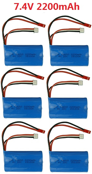 Wltoys V913-A XKS WL Tech XK V913-A RC Helicopter spare parts 7.4v 2200mAh battery 6pcs