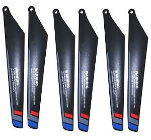 Wltoys V913-A XKS WL Tech XK V913-A RC Helicopter spare parts main blades propellers Black 3sets