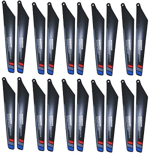 Wltoys V913-A XKS WL Tech XK V913-A RC Helicopter spare parts main blades propellers Black 10sets