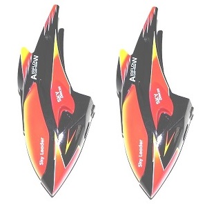 WLTOYS WL V913 helicopter spare parts todayrc toys listing head cover orange color 2pcs