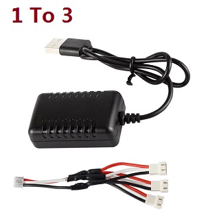 WLTOYS WL V913 helicopter spare parts todayrc toys listing 1 to 3 charger wire + USB charger wire