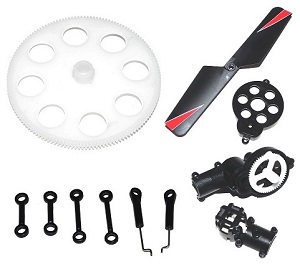 *** Today's deal *** WLTOYS WL V913 helicopter parts tail blade + tail motor deck + main gear + connect buckle set