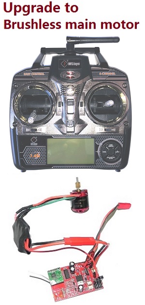 WLTOYS WL V913 helicopter spare parts todayrc toys listing brushless motor and ESC board set + receiver + transmitter