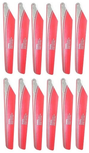 Wltoys XK V915-A RC Helicopter spare parts todayrc toys listing main blades (Red) 6sets