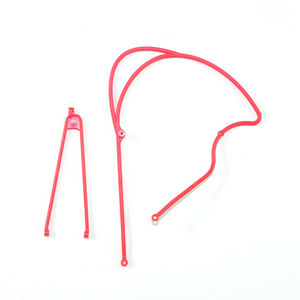 Wltoys XK V915-A RC Helicopter spare parts todayrc toys listing Tail connect parts (Red) - Click Image to Close