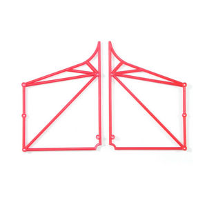 Wltoys XK V915-A RC Helicopter spare parts todayrc toys listing Body cover frame (Red) - Click Image to Close