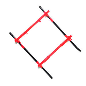 Wltoys XK V915-A RC Helicopter spare parts todayrc toys listing undercarriage landing gear (Red) - Click Image to Close