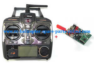 Wltoys JJRC WL V915 RC helicopter spare parts todayrc toys listing transmitter + PCB board