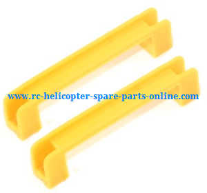 Wltoys JJRC WL V915 RC helicopter spare parts todayrc toys listing fixed set for the servo (2pcs Yellow)